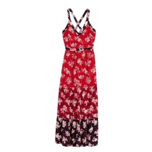 Loft zinnia tiered maxi dress Clearance